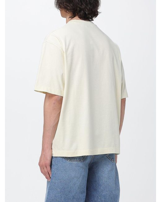 Off-White c/o Virgil Abloh White Cotton T-Shirt With Logo for men