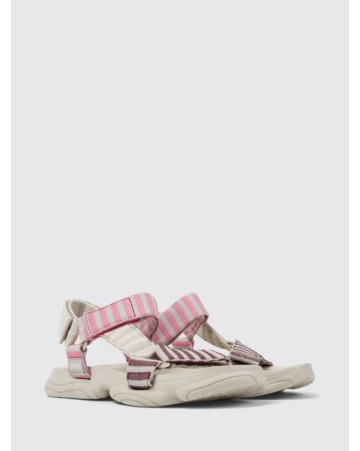 Camper Pink Karst Recycled Pet Sandal