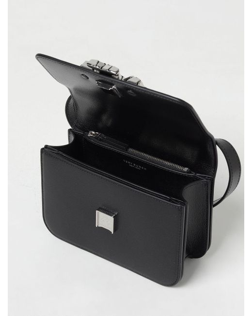 Borsa Eleanor mini in pelle di Tory Burch in Black