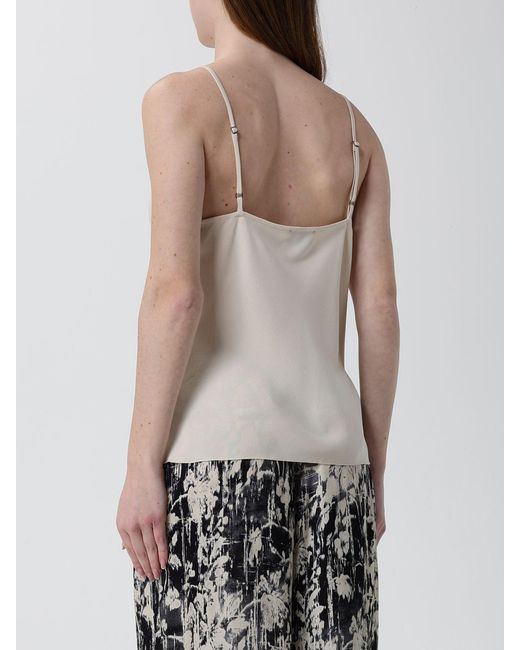 Forte_forte White Classic Satin Top