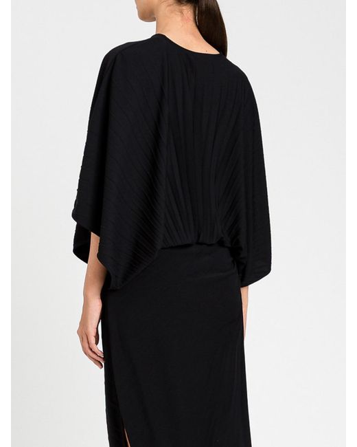 Twinset Black Crêpe Blouse