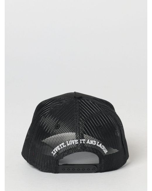 DSquared² Hut Aus Netz-Nylon Und Baumwolle in Black für Herren