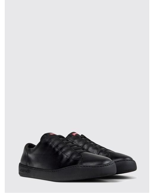Camper Black Peu Touring Leather Sneakers for men