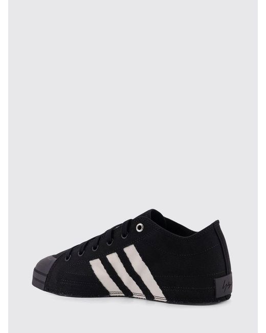 Y-3 Black Nizza Lo Sneakers for men