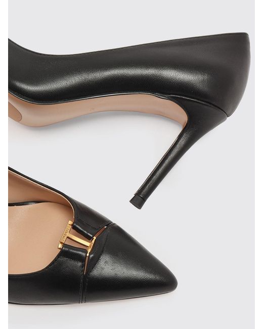 Twinset Black Leather Pumps