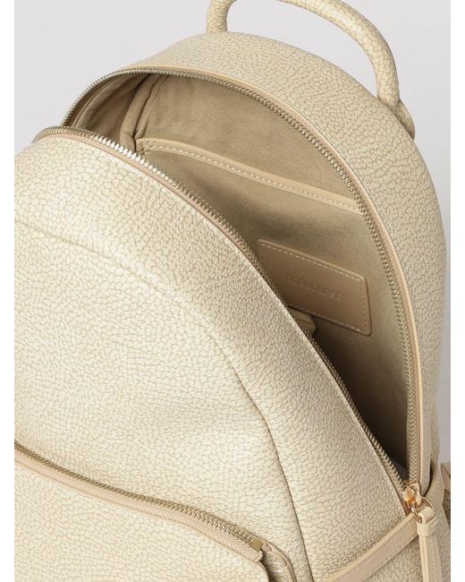 Borbonese Natural Gemini Medium Bag