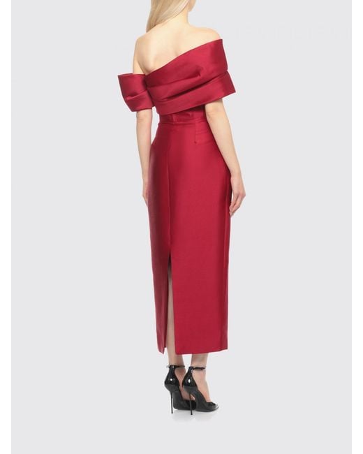 Solace London Red Dress