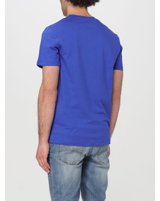 T-shirt in cotone di Peuterey in Blue da Uomo