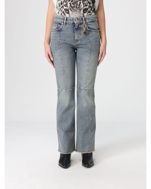 Stella McCartney Blue Denim Jeans With Charm