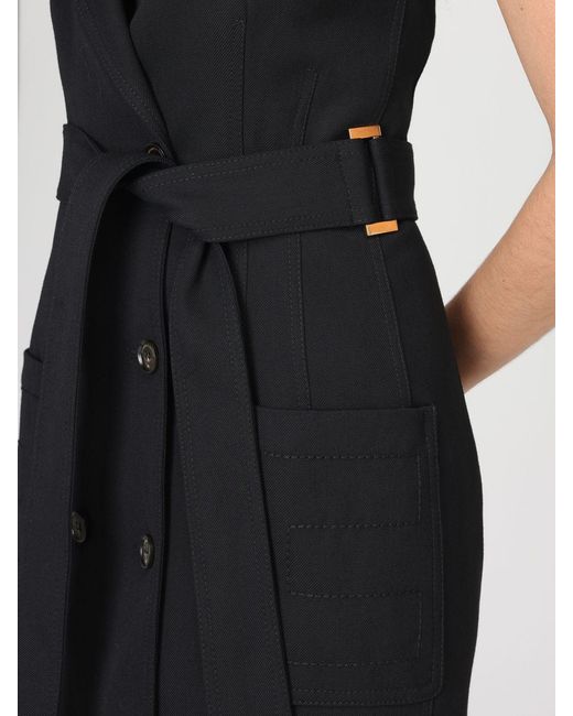 Elisabetta Franchi Black Blazer Dress