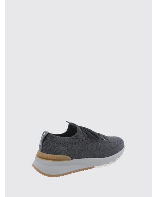 Brunello Cucinelli White Sneakers for men
