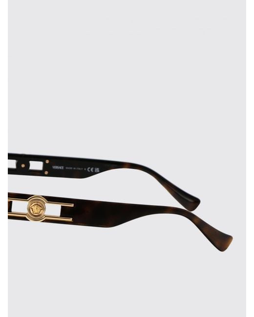 Lunettes De Vue Femme Versace en coloris Black