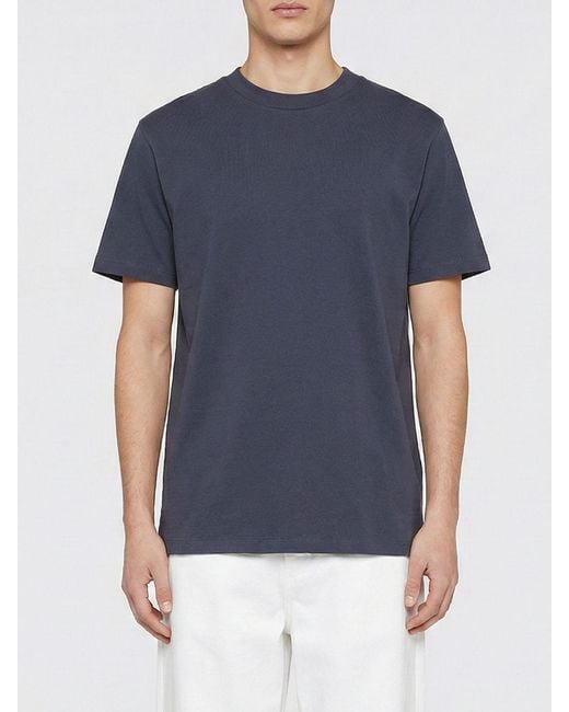 T-Shirt Basic di Jil Sander in Blue da Uomo