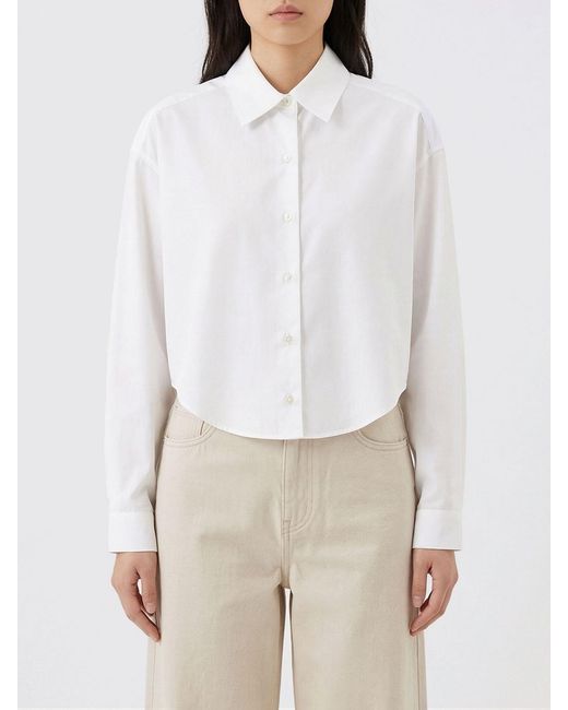 Aspesi White Cotton Classic Shirt