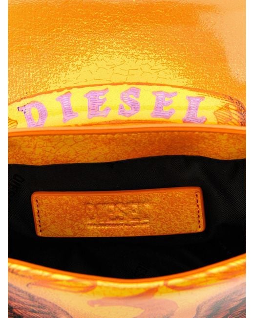 DIESEL Orange Crossbody Bag