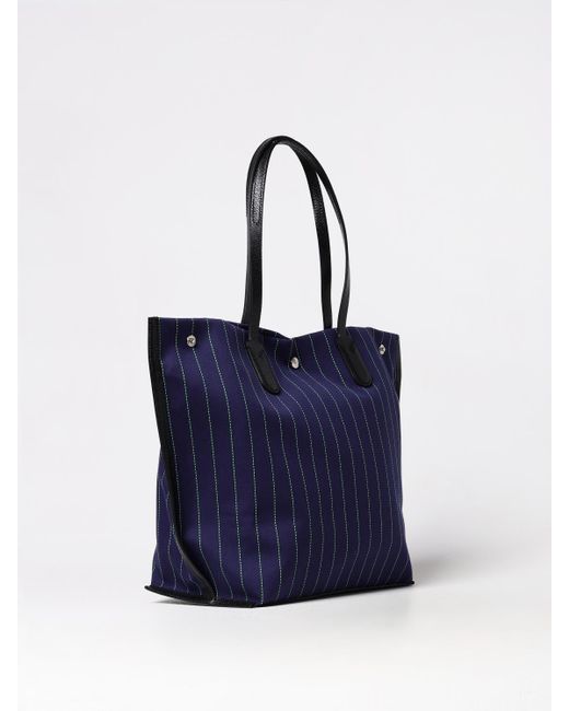 Longchamp Blue Schultertasche Damen