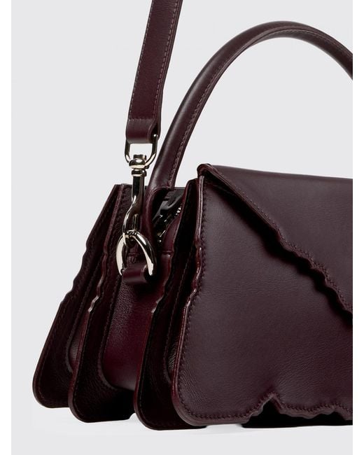 CAMPERLAB Purple Hanuri Leather Bag