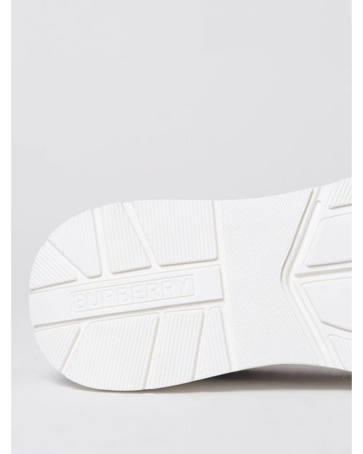 New Regis Sneakers Burberry de color White