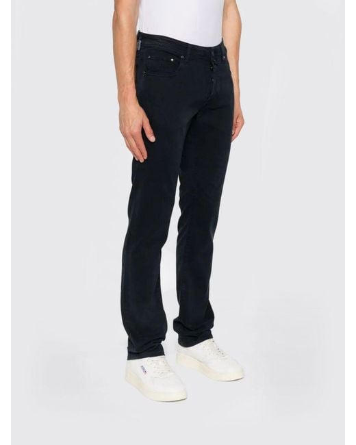 Jacob Cohen Black Trousers for men