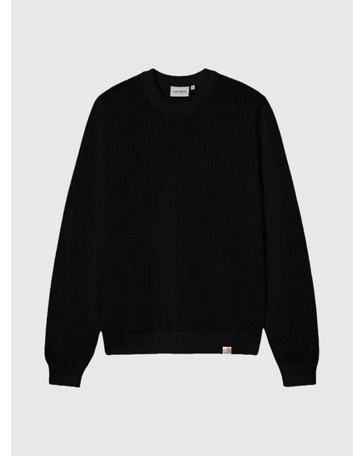Carhartt Black Cotton Blend Pullover for men