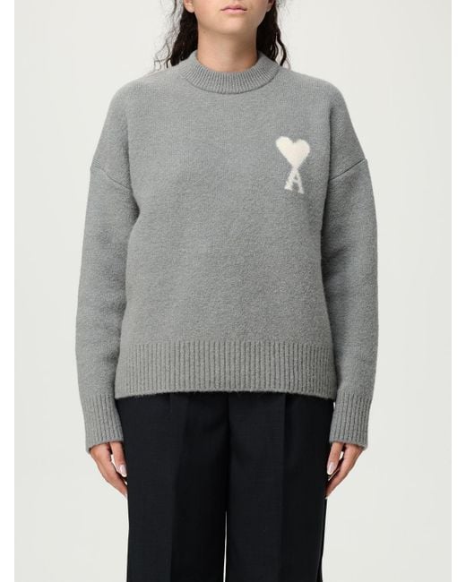 Sudadera Mujer AMI de color Gray