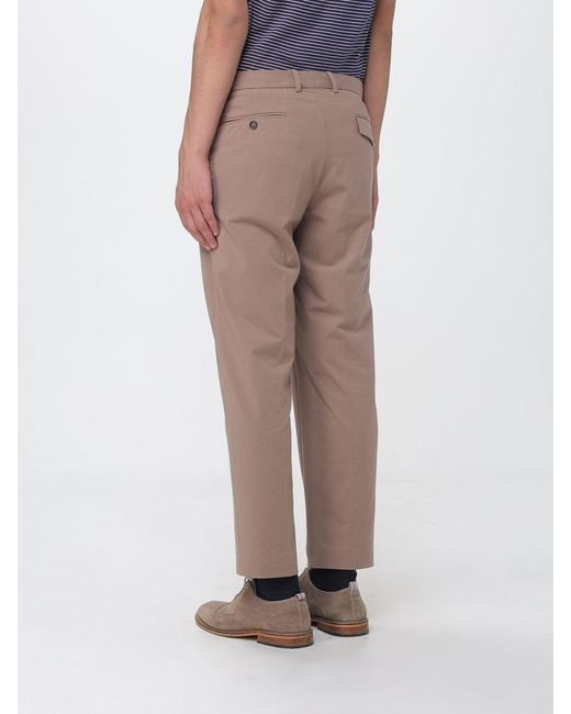 Circolo 1901 Natural Tailored Gabardine Trousers for men