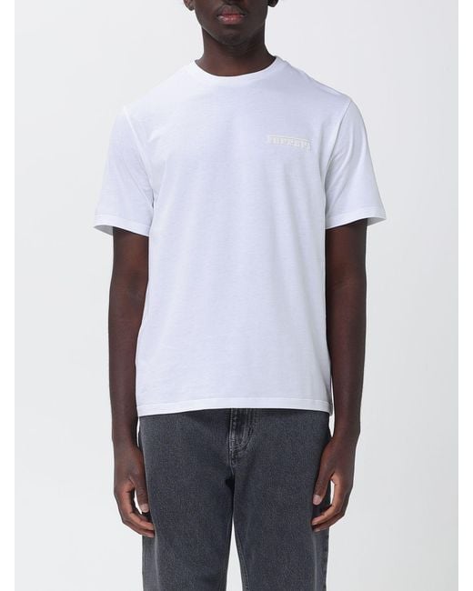 Ferrari White Basic T-Shirt for men