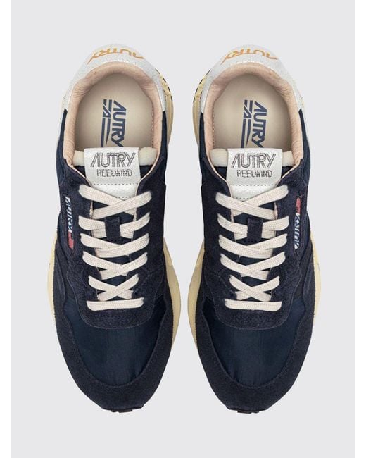 Autry Blue Reelwind Low Sneakers for men