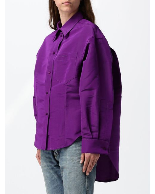 Balenciaga Purple Shirt