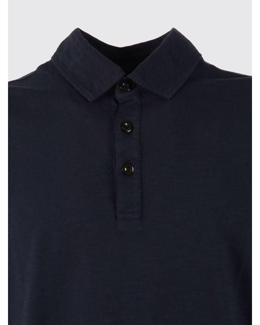 Dondup Blue Basic Cotton Polo Shirt for men