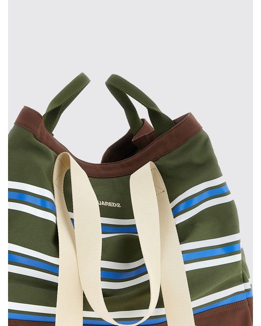DSquared² Green College Tote Handbag