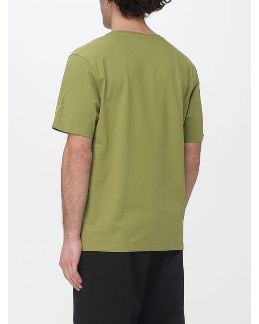 Laneus Green Basic Cotton T-Shirt for men