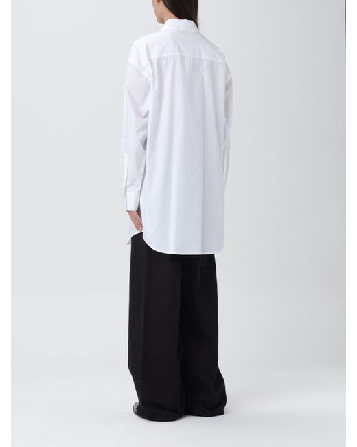 Calvin Klein Hemdbluse in Weiß | Lyst DE