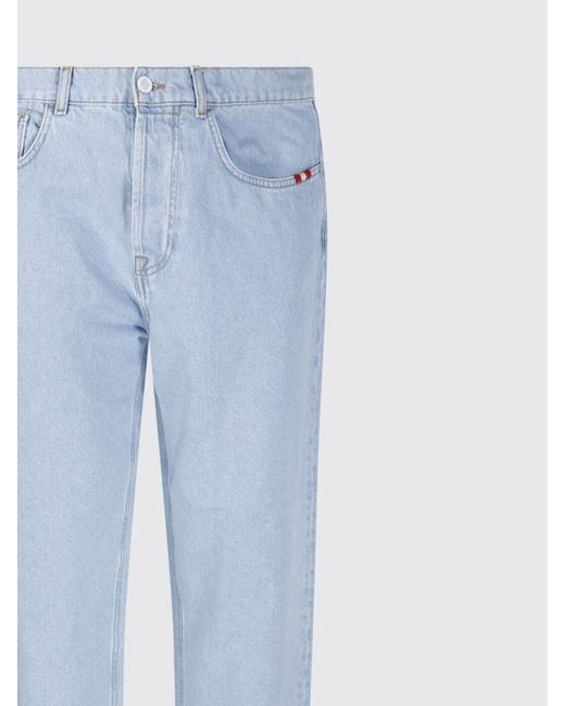 AMISH Blue Jeremiah Denim Jeans for men