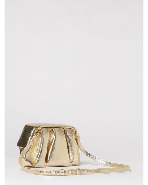 THEMOIRÈ Natural ThemoirÈ Laminated Vegan Leather Clutch