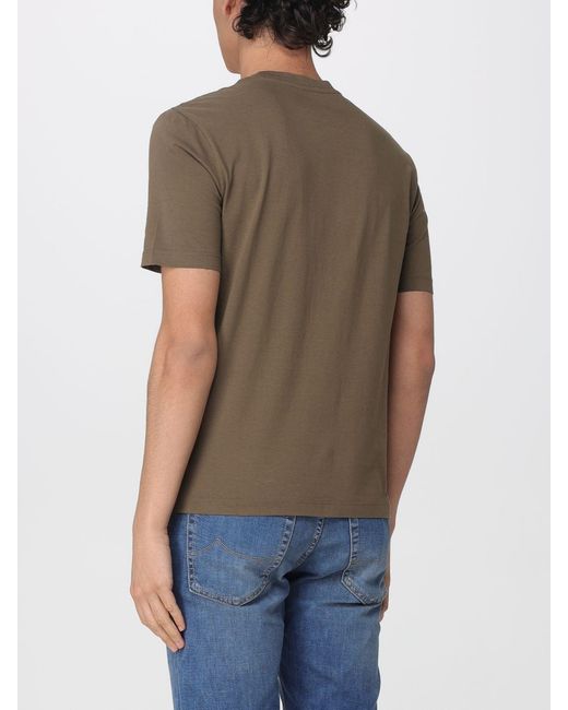 Blauer Brown Basic Cotton T-Shirt for men