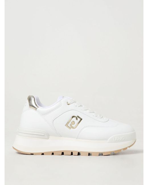 Sneakers Amazing in pelle sintetica di Liu Jo in White