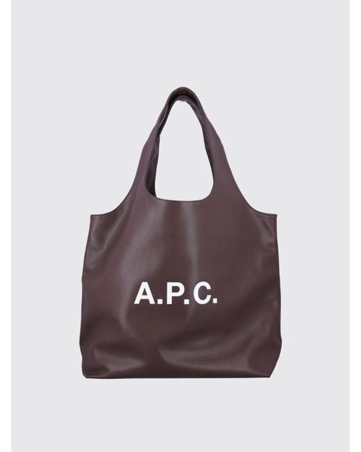 A.P.C. Purple Bags for men