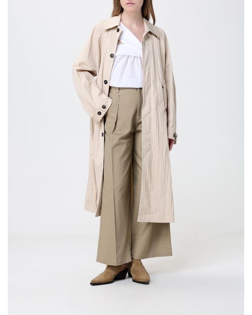 Tela Natural Stretch Cotton Flared Trousers