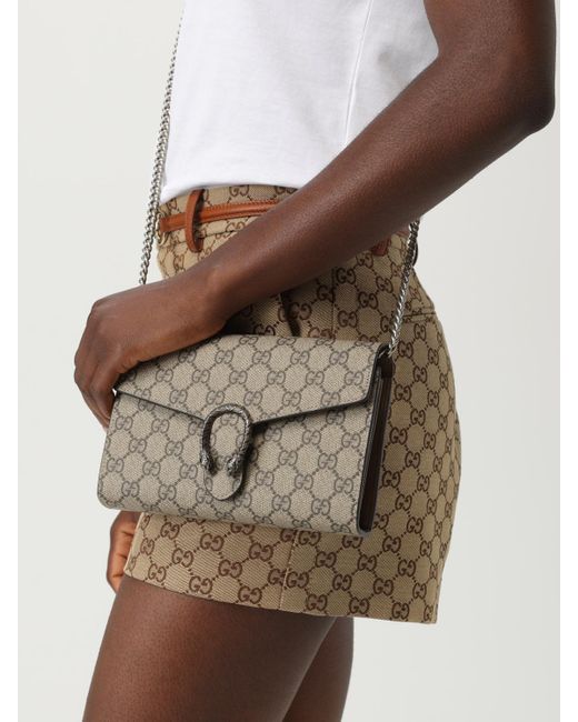 Gucci Gray Shoulder Bag