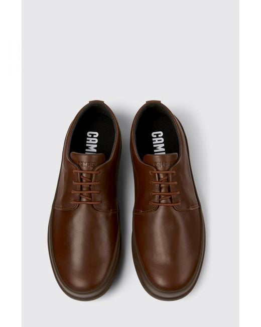 Camper Brown Brogue Shoes for men