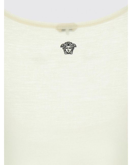 Versace Pink Medusa Virgin Wool Top