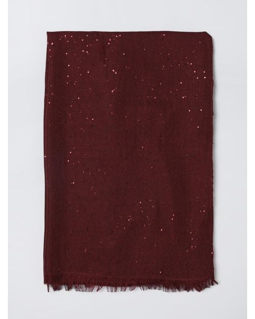 Brunello Cucinelli Purple Scarf
