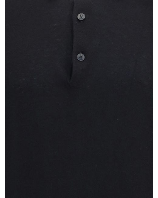 Premiata Black Polo Shirt for men