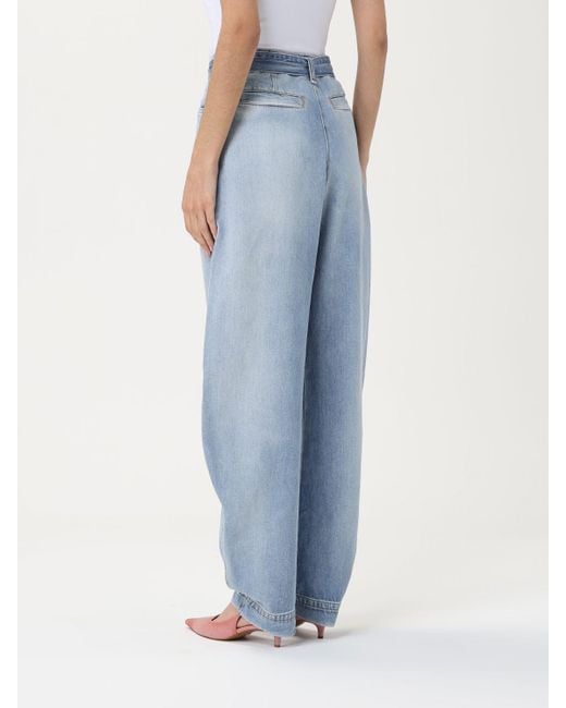 Pantalón Mujer SIMONA CORSELLINI de color Blue