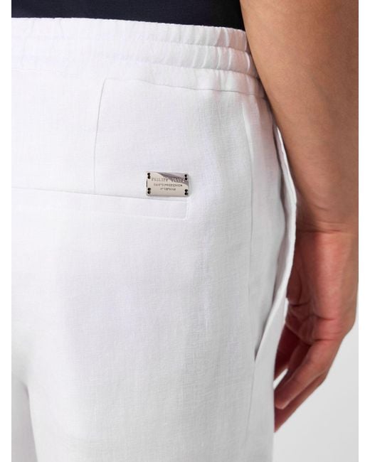 Philipp Plein White Pants for men