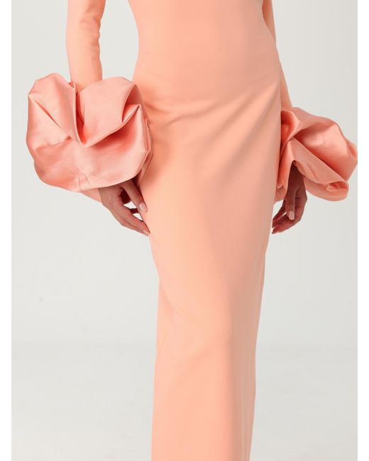 Solace London Orange Dress