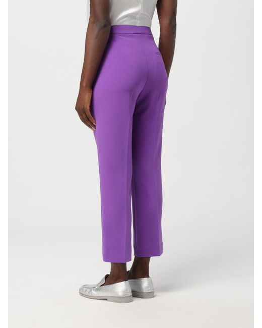 Pantalón Theory de color Purple