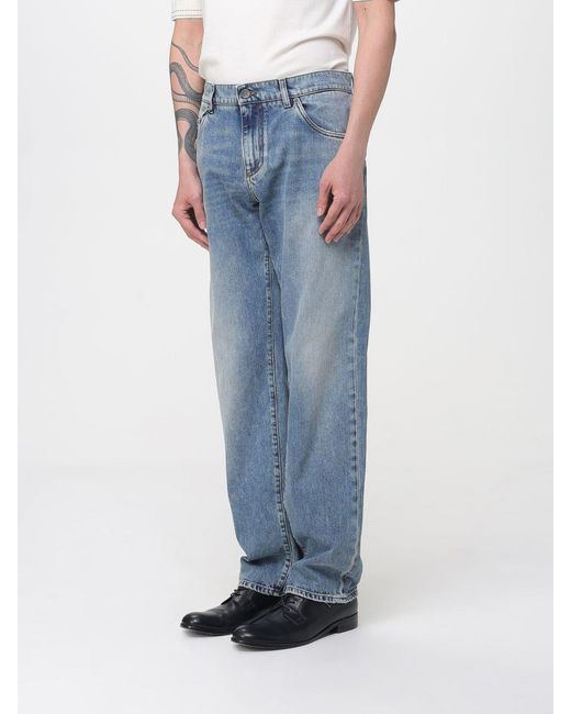 Dolce & Gabbana Blue Dolce &Amp Gabbana Straight Jeans for men