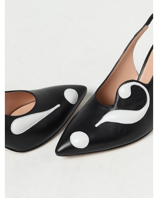 Moschino Couture Black High Heel Shoes